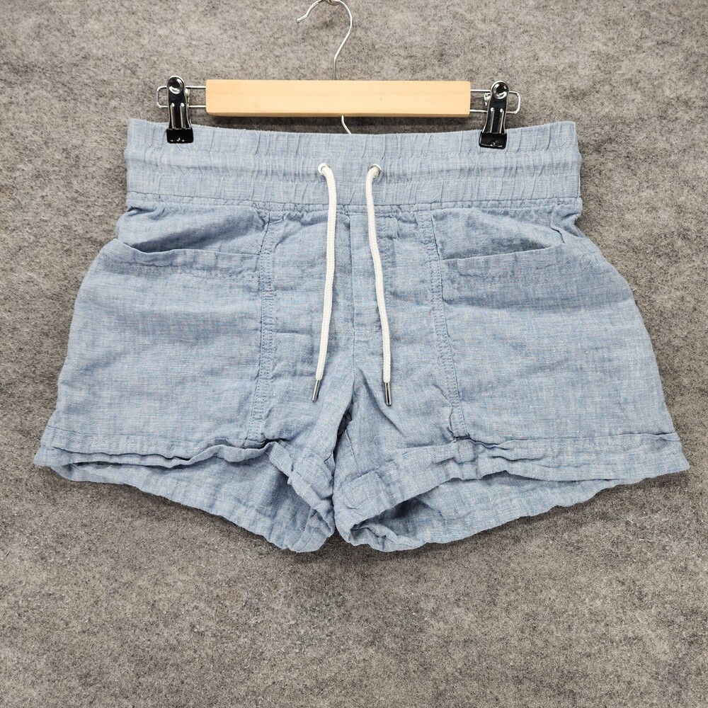 Athleta Shorts Womens 4 Cabo Linen 4" Inseam Drawstring